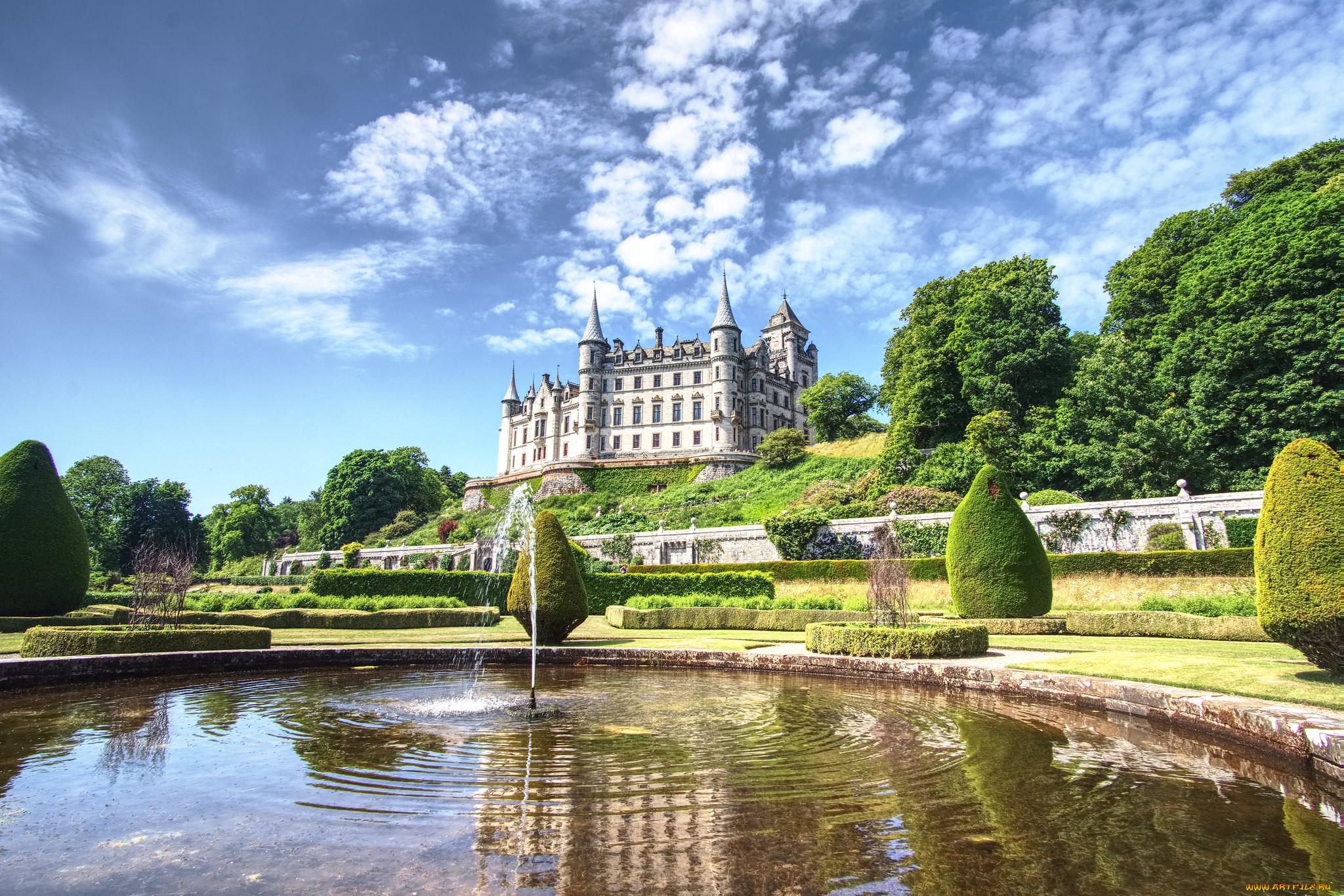 dunrobin castle,  scotland, ,  , 